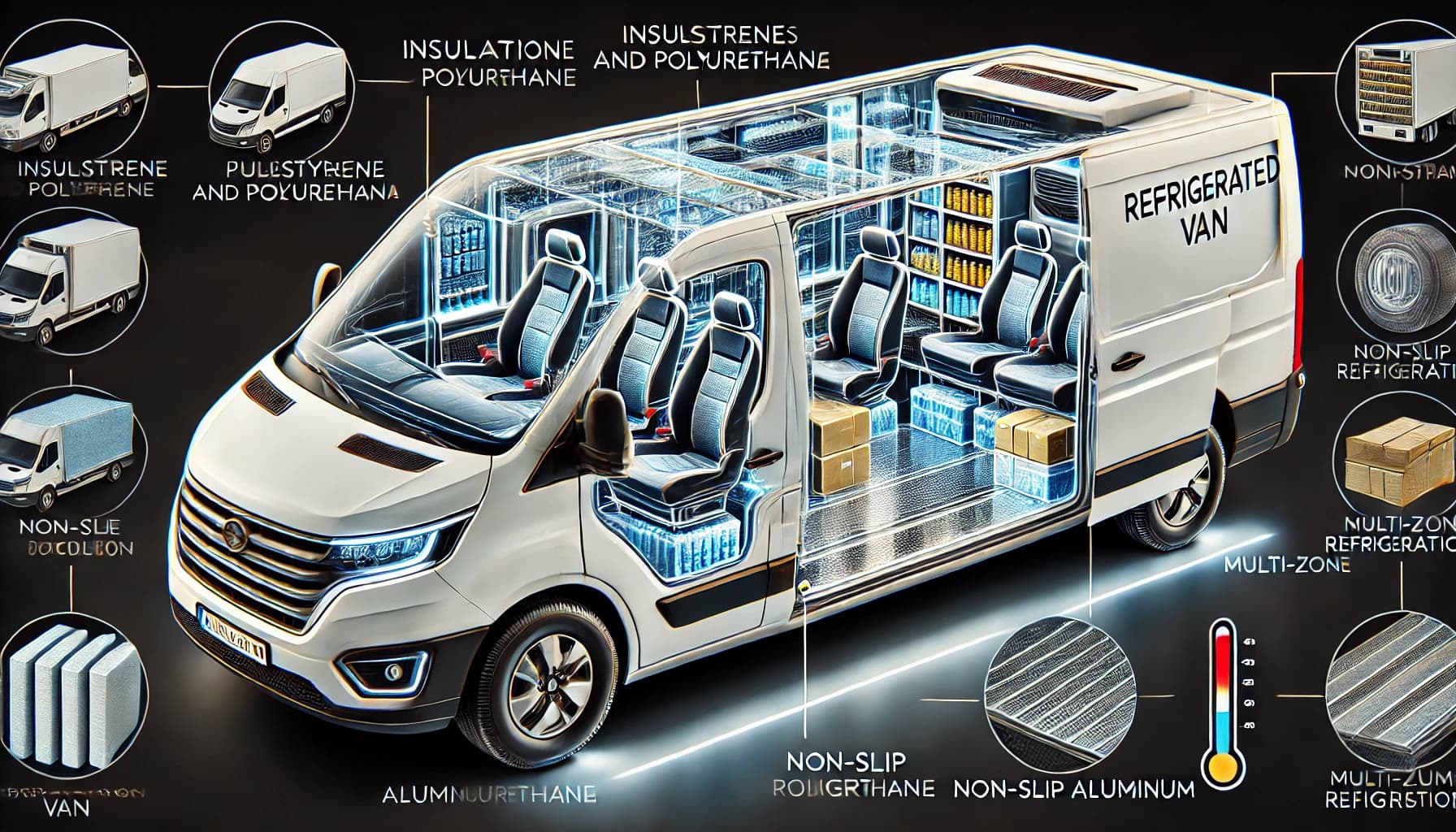 Keeping Cool on the Go: A Look at Different Types of Refrigerated Van Interiors